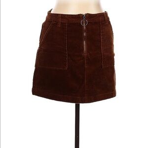 𝅺Cord Mini Skirt